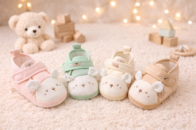 달콩베이비 베어 보행기슈즈 유아 덧신 신생아덧신 보행기신발 만삭촬영 아기선물 아기신발 100일선물 돌선물