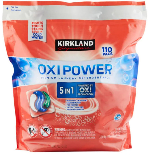 커클랜드 시그니처 옥시 파워 세탁세제 3.08kg, 1개, 110개입