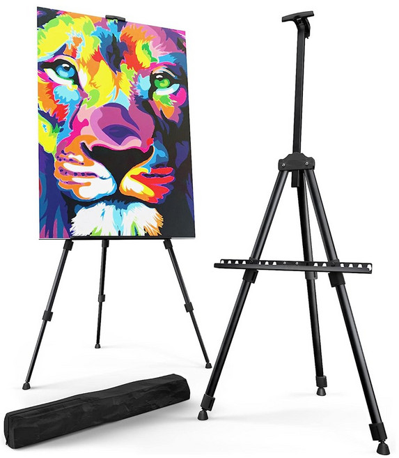 비상 알루미늄 접이식 스탠다드 삼각 휴대용 이젤