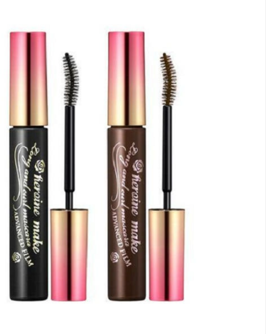 키스미 히로인메이크 볼륨앤컬 블랙 마스카라 어드밴스드 필름, 4개