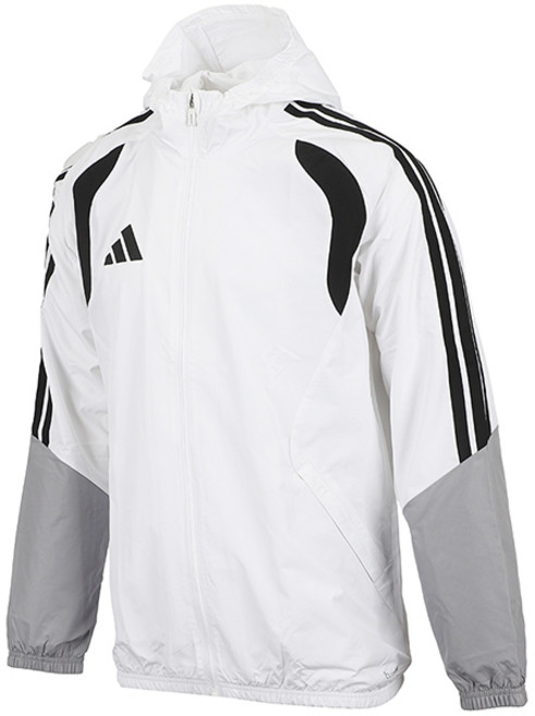 아디다스 티로 26 컴페티션 올웨더 자켓 발수 방풍 통기성 재킷 후드 바람막이