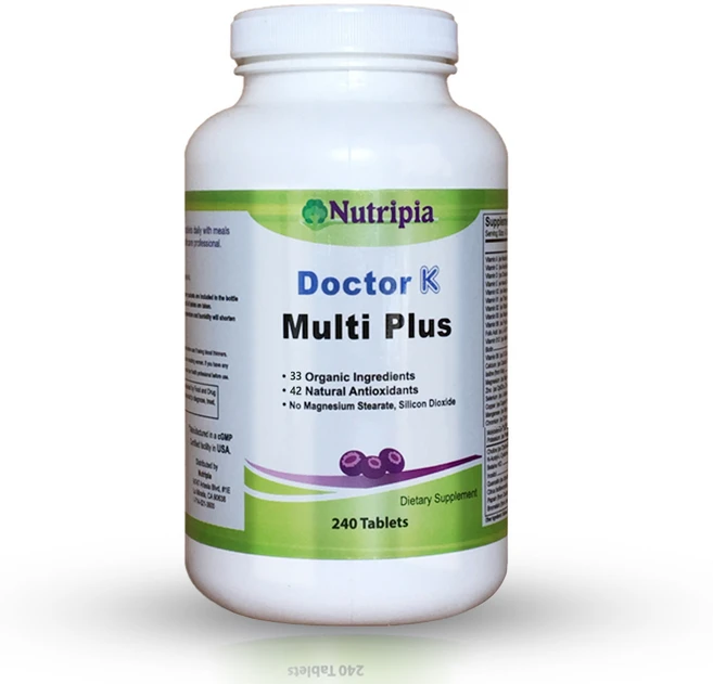 Dr 케이(K) Multi 플러스 종합비타민, 240정, 1개 - 쿠팡