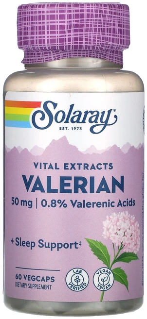 몸관리하세요 겨울입니다 Solaray Vital Extracts 발레리안 베지 캡슐 60정 특별관리진행, SolarayVitalExtracts발레리안베지캡슐60, 1개 - 쿠팡