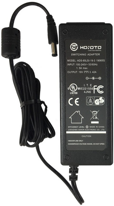 HONOTO 開關電源供應器 19V 3.42A, 1個, ADS-65LSI-19-3