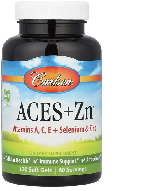 칼슨 랩스 에이스 아연 120 소프트 젤 글루텐 무함유 무방부제 무설탕, 1개, 120정 - 쿠팡