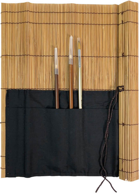 時代中西畫材 書畫毛筆/西畫畫筆 收納筆卷 30x30cm, 1個