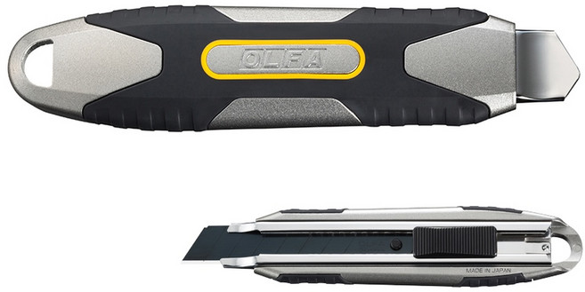 OLFA X Design Hyper系列 鋁合金美工刀 大型刃, 1個, 231B 推式
