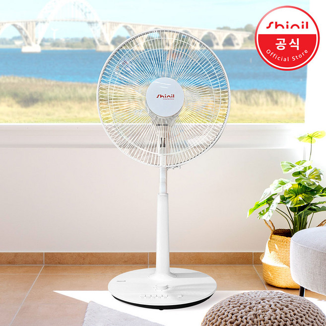 신일 가정용 초미풍 선풍기 14인치 저소음 사무실 스탠드형, SIF-EP14CA