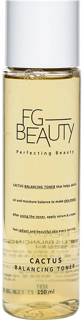 에프지뷰티 천년초 토너 스킨 재생 로션 세트 수분 속건조 보습 미백 주름 개선 피부 밸런싱 비건 피부샵 Cactus Balancing Toner, 1개, 150ml - 쿠팡
