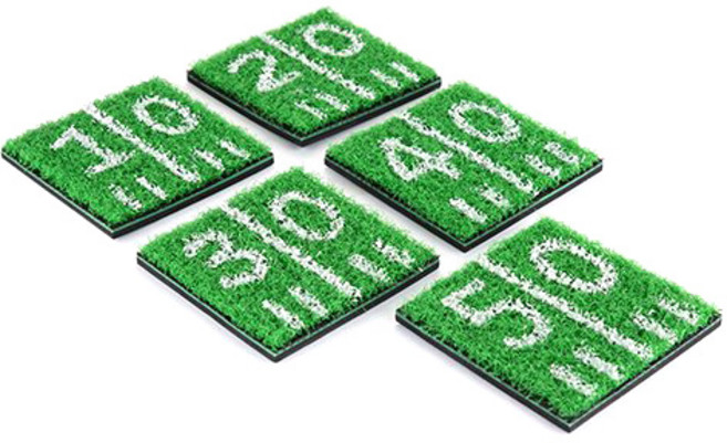 트루주 홈 터프 코스터 5개입, Green+White, 1개