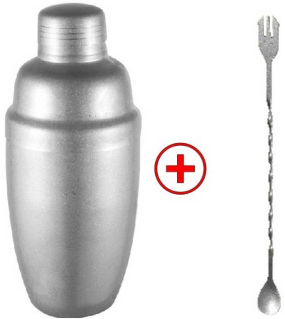 하이볼 홈바용품 칵테일 쉐이터 550ml 바스푼 세트, 단품, 1개