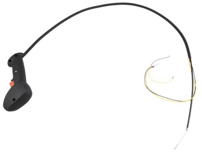 2026 헤비듀티 컨트롤 핸들 스로틀 어셈블리는 BR800 리프 블로워 부품에 적합합니다. 야외 정원 도구