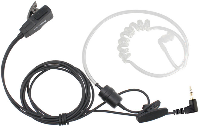 오디콤 이어마이크 진보 JB-811 무전기용 리시버 AC-1001 투명튜브포함 (AC-1001), 1개