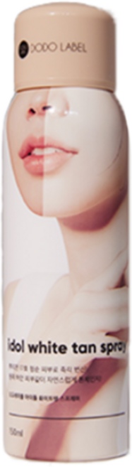 도도레이블 아이돌 화이트태닝 스프레이 150ml, 1개