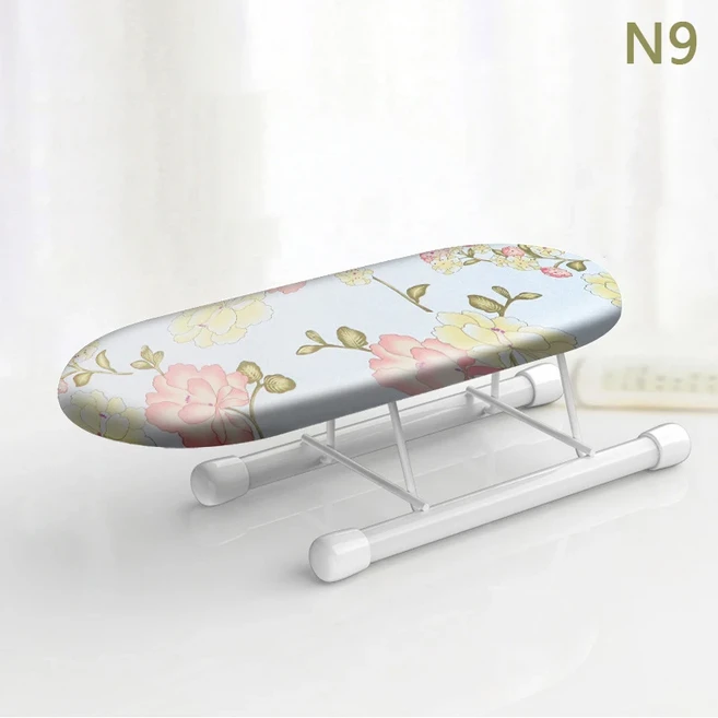 접이식 다리가 있는 접이식 미니 다리미 보드 휴대용 가정용 의류 다림질 랙 가정용 용품 내열성 다림질 커, 07 9