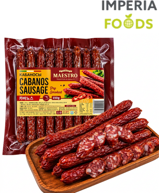 마에스트로 MAESTRO 카바노스 소시지 KABANOS SAUSAGE, 1개, 150g