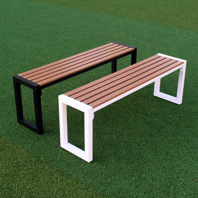 피피포피 위고 야외벤치 벤치의자 등벤치 평벤치 대기의자 공원 정원 아파트, 02 평벤치/블랙