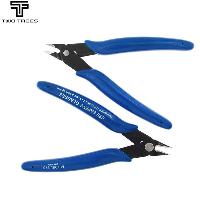 정밀 플라토 니퍼 2묶음 세트 / 사선 커터 플라이어 (PCB DIY 작업용), 2개
