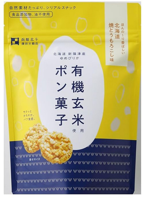 사와다 미곡점 유기농 현미 뻥튀기 구운 옥수수 맛 30g×6개, 상세페이지 참조
