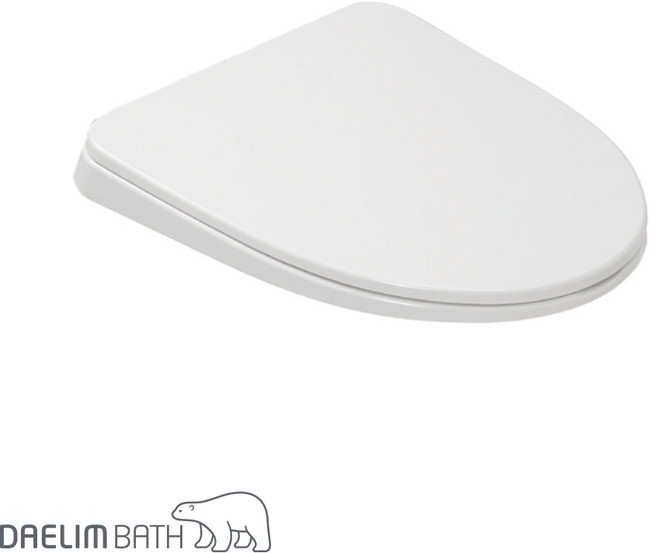 대림바스 변기커버 특대형, 화이트, 1개