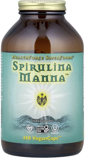 새해 첫좋은선물 HealthForce Superfoods 스피룰리나 만나™ VeganCaps™ 450정 제대로 할인합니다, HealthForceSuperfoods스피룰리나만나Ve, 1개 - 쿠팡