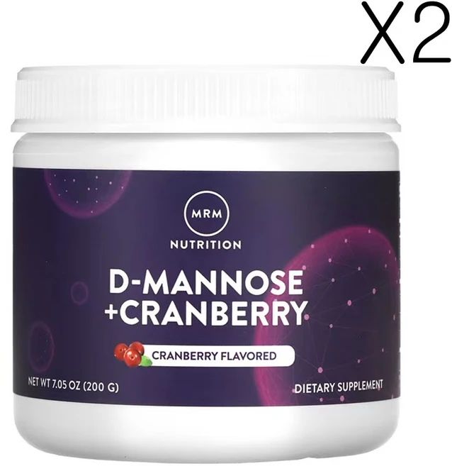 엠알엠 디만노스 크랜베리 200g 2병 디마노스 만노오스 MRM D mannose, 2개 - 쿠팡