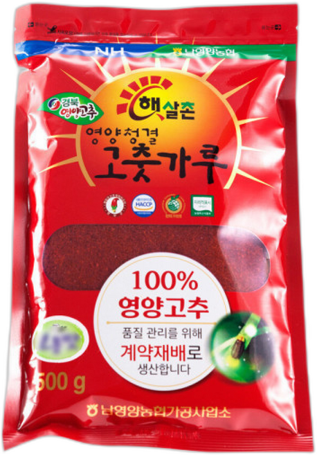 남영양농협 영양 고춧가루 일반 김치용(매운맛) /2025년산, 1개, 500g