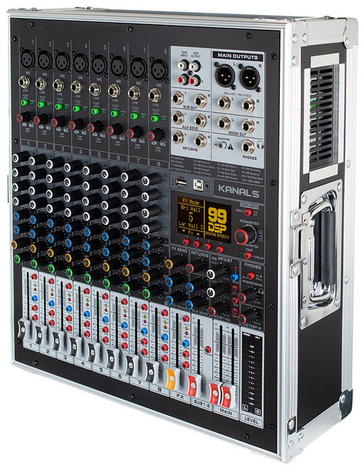 카날스 캐비닛형 블루투스 녹음기능 파워드믹서 BKT-1400H