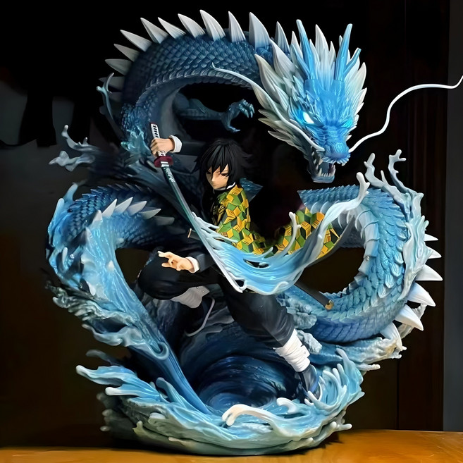 귀멸의칼날 고급 액션 피규어 귀칼 랜덤박스 피규어 블라인드 피규어 기유 탄지로 이노스케 네즈코 젠이츠, 블라인드 랜덤 박스 25CM 이상, 블라인드 랜덤 박스 25CM 이상