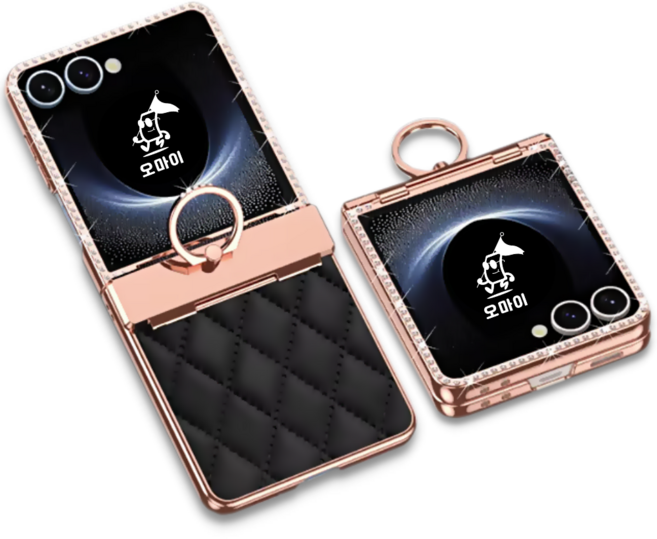 오마이 블링글 핑거 링 고리 힌지보호 화면보호 갤럭시 z플립7 케이스 sm-f766