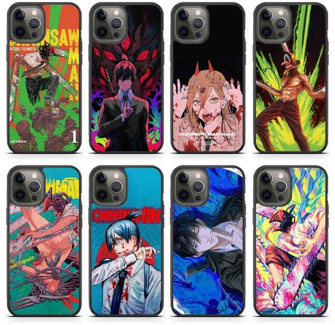 체인소맨 범퍼 케이스 갤럭시 A17 A37 A57 S26 S26+ S26울트라 아이폰17E