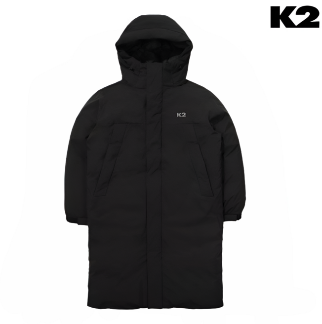 [백화점매장판] K2 남녀공용 롱패딩 덕다운 논컬팅 데일리룩 점퍼 잠바 자켓