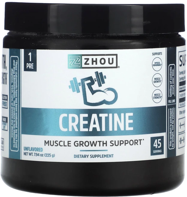 조우 뉴트리션 Zhou Nutrition 크레아틴 무맛 5g 225g7.94oz125139원산지:기타, 조우 뉴트리션 Zhou Nutrition, Creati - 쿠팡