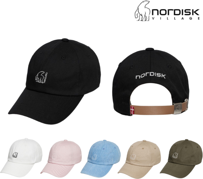 [매장발송] 노르디스크 공용 남성 여성 우븐 볼캡 야구모자 베이직 캡모자 흡습속건 땀받이 일상 데일리 외출 야외 운동 등산 헬스 러닝 캠핑 낚시 골프