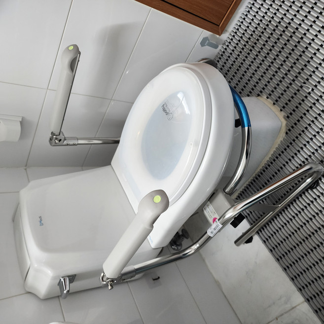 실버양품 화장실 안전손잡이 변기 안전손잡이 환자 어르신 장애인 양변기 안전손잡이, 본인부담금9%, 1개