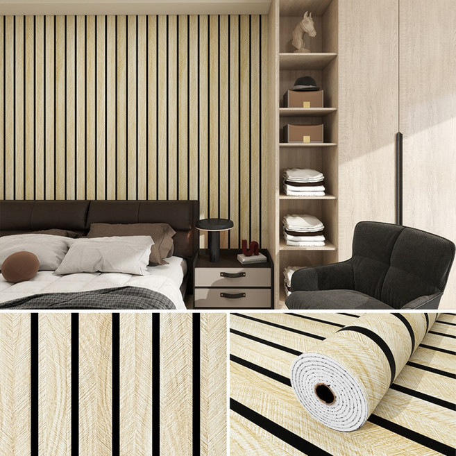 라멜리 붙이는 단열 템바보드, 베이지색