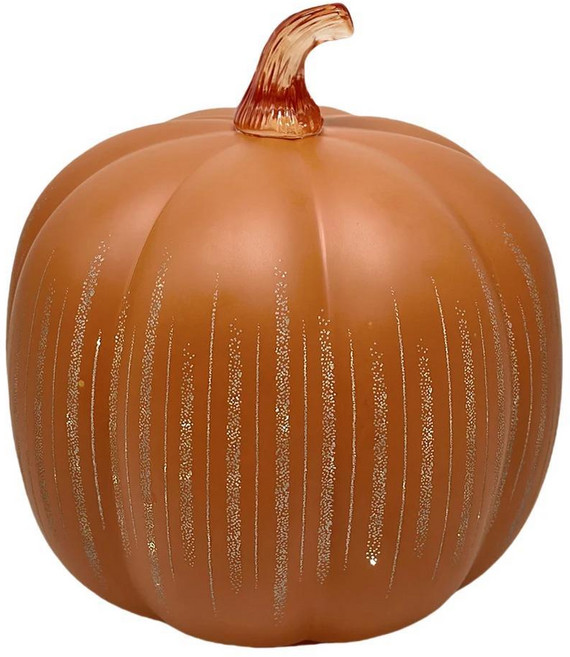 타이머가 반짝이는 호박 별이 빛나는 밤 유리 집 침실 욕실 복도용, 04 Medium Orange, 01 CHINA