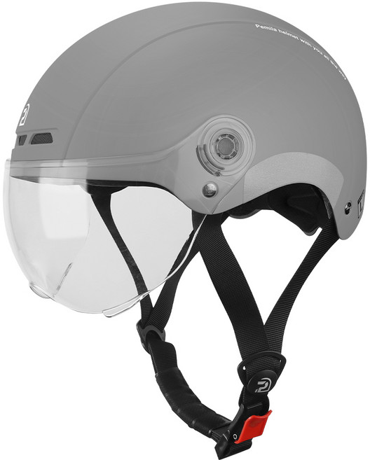 PEMILA 다중 스포츠 자전거 라이딩 헬멧 충돌 방지 및 충격 흡수 HD 고글 편안한 통기 보호 헬멧 스노보드 헬멧 전 시즌 남녀 적용, 1개, 그레이+투명 렌즈