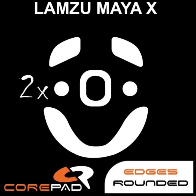 코어패드 에어 프로 컨트롤 게이밍 마우스피트 엔드게임 XM2 로지텍 G309 지슈라2 덱스 람주 MAYA X, 코어패드 람주 MAYA X 피트