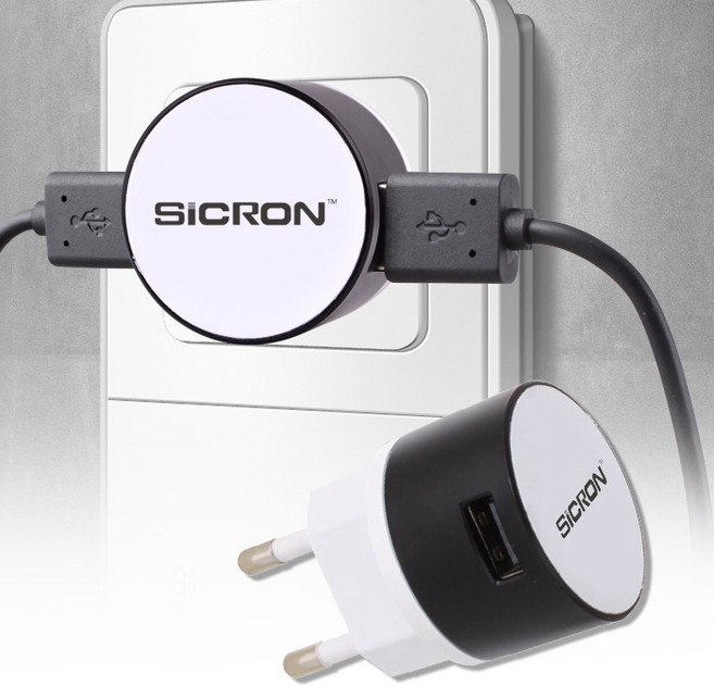 시크론 USB 2구 콘센트 충전기 220V가정용 스마트폰 핸드폰 충전기, 블랙, 1개