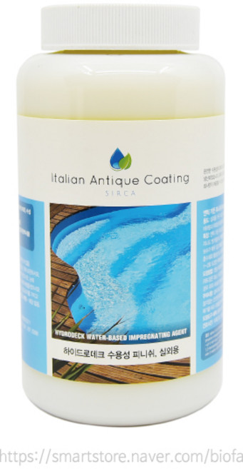 실카 엔틱 가든 피니쉬 (750ml) 외부용 수용성 바니쉬, 1개