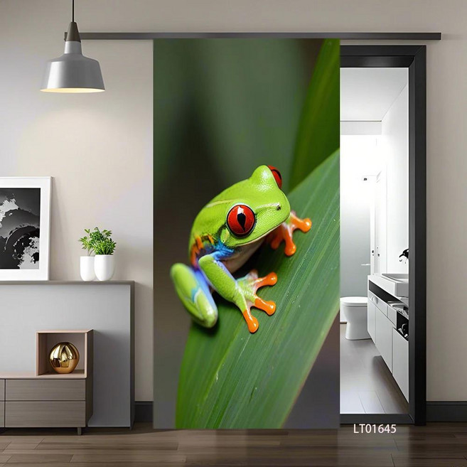 돌고래 카브라이트 귀여운 동물 도어 스티커 방수 탈부착 홈 장식 비닐 데칼, 1개, 10. 10 / A. 40x120cm(not cut)