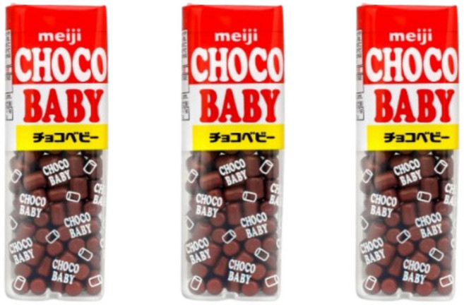 메이지 초코 베이비, 32g, 3개
