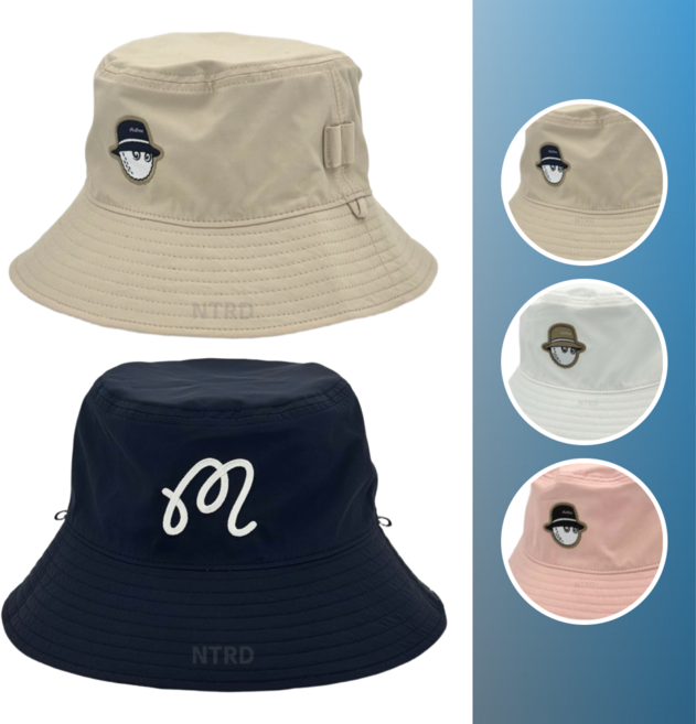 말본 모자 리버시블 버킷햇 벙거지, 1개, 01.베이지