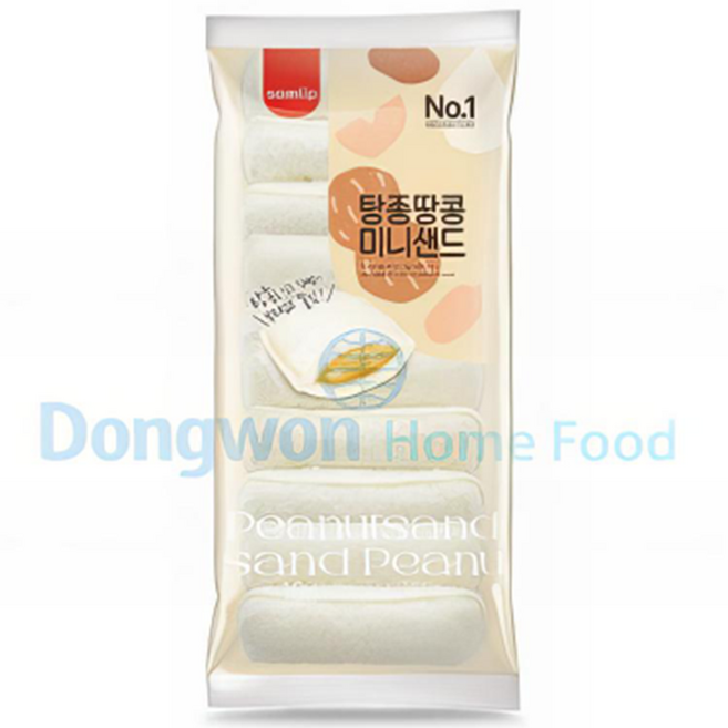 삼립 땅콩미니샌드 80g x 8봉, 200g, 1개