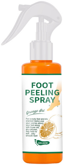 EELHOE 足部去角質噴霧 溫和護理滋潤保濕改善乾燥, 1個, 國內銷售，購買等同默認免責申明）