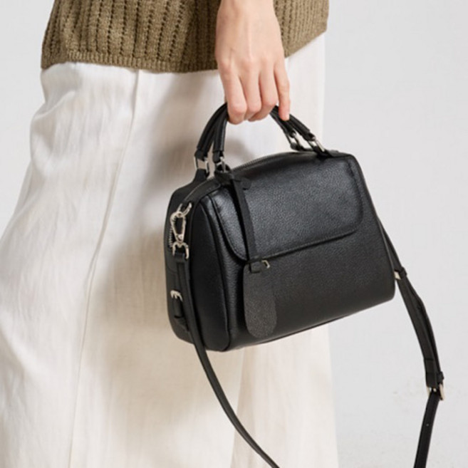 윤휘 여성 소가죽 데일리 캐주얼 미니 크로스백 5230