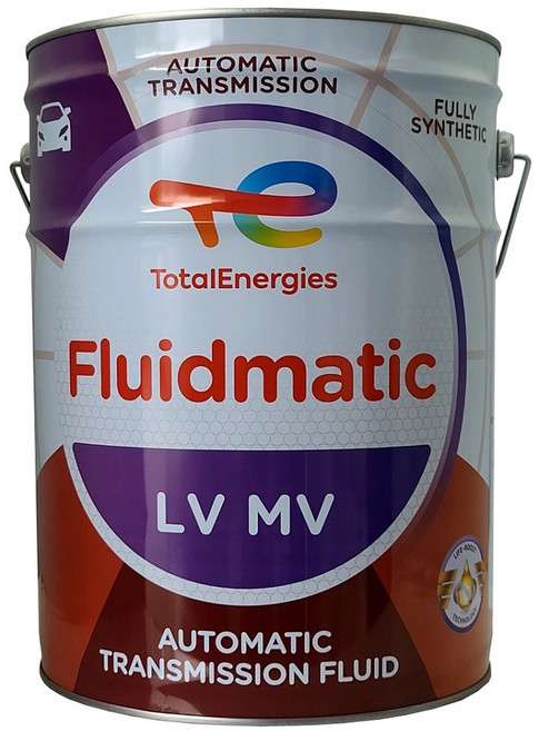 토탈 플루이드매틱 LV MV 20L 6단 8단 미션오일 SP4-RR 덱스론6 아이신 AW-1 토요타/렉서스 ATF WS 혼다 ATF DW-1 멀콘LV 100% 합성 오토미션오일, 1개, 토탈 플루이드 매틱 LV MV 20L