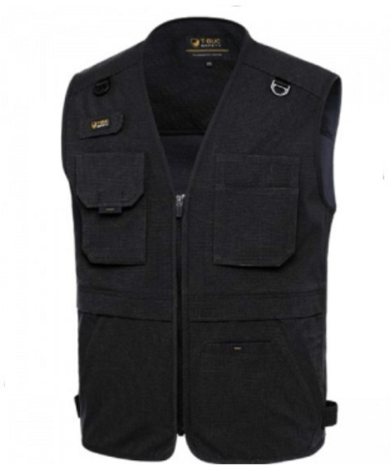 티뷰크 TBS-5202 에어닷조끼 블랙 작업복 근무복 유니폼 단체복