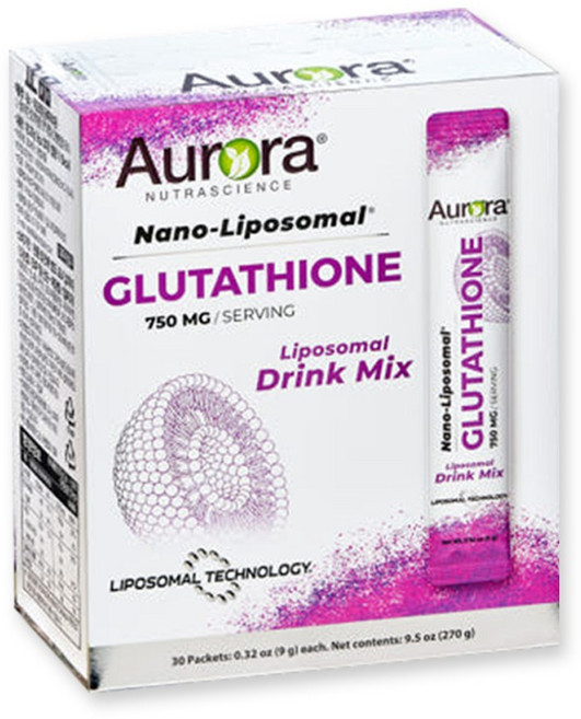 오로라 리포좀 분말 글루타치온 750mg 고함량 물에 타먹는 가루타입 30포, 1개, 30회분